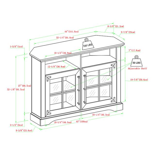 Beaconsdale Gray 44 in. Console - Thumbnail - Image 8