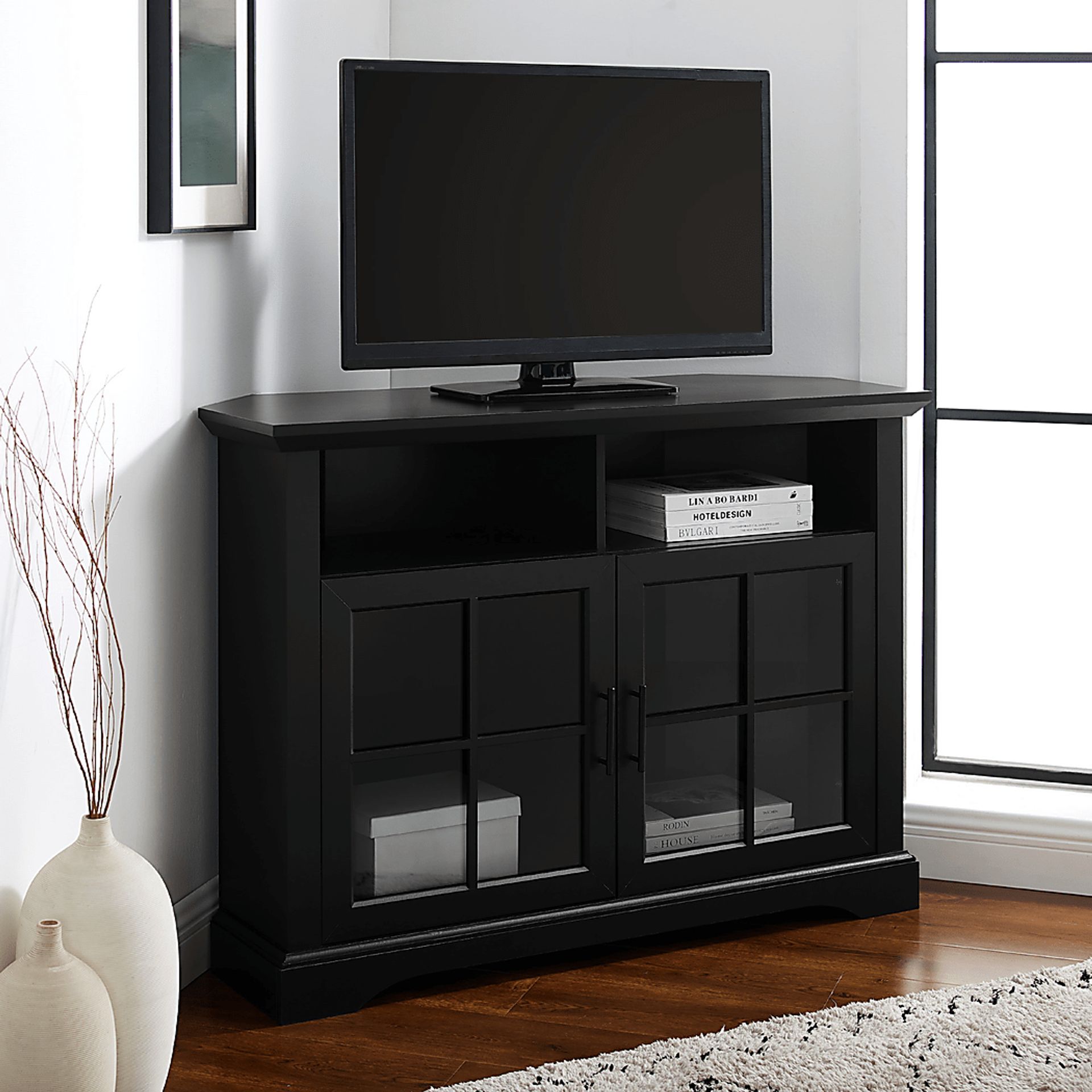 Beaconshope Black 44 in. Console - Image 5