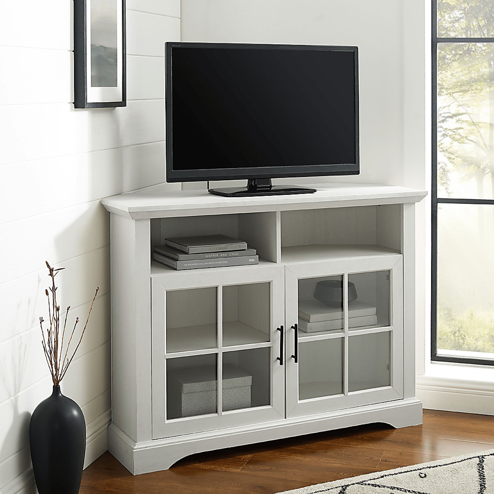 Beaconshope White 44 in. Console - Image 5