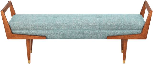 Beadel Blue Accent Bench - Thumbnail - Image 2