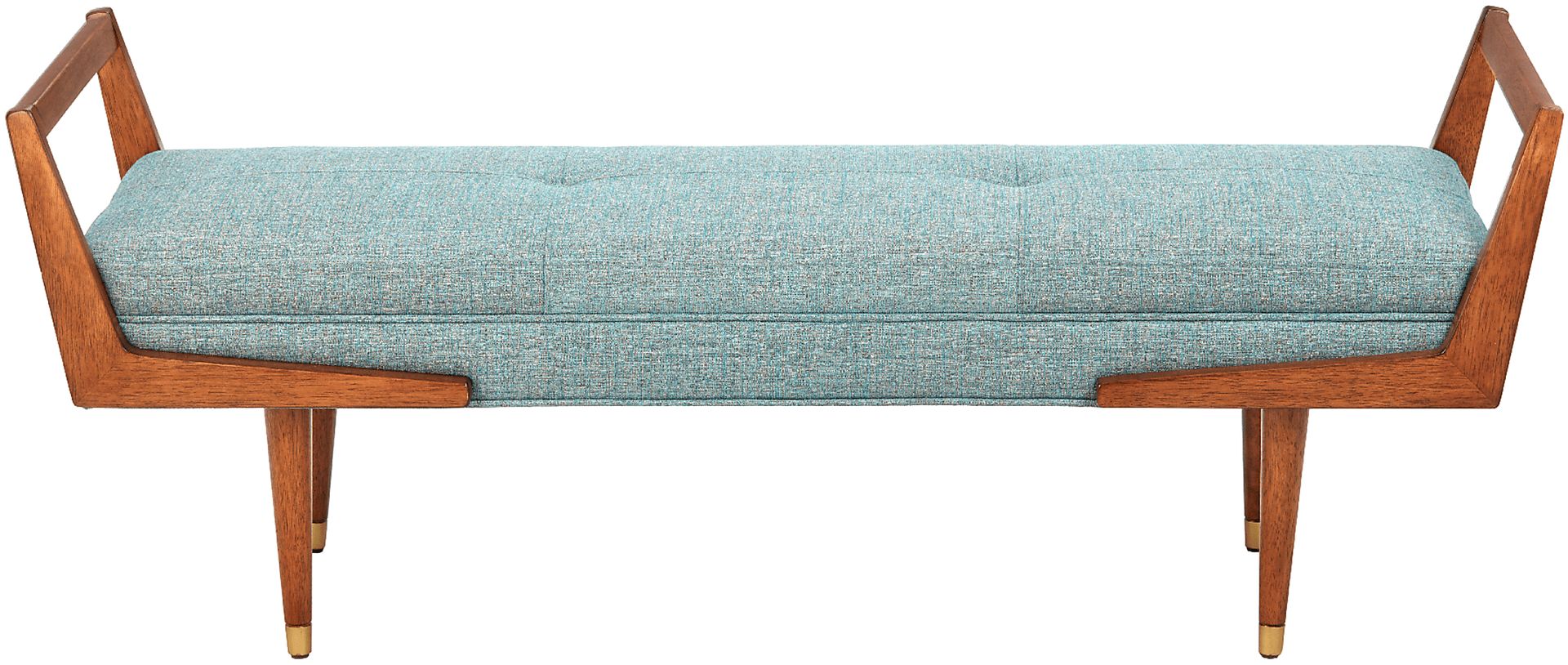 Beadel Blue Accent Bench - Image 2