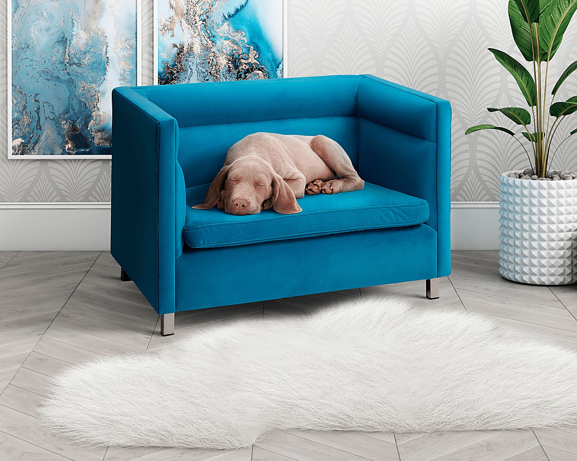 Beagle Blue Pet Bed - Image 2