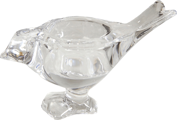 Beakpoint Clear Candle Holder