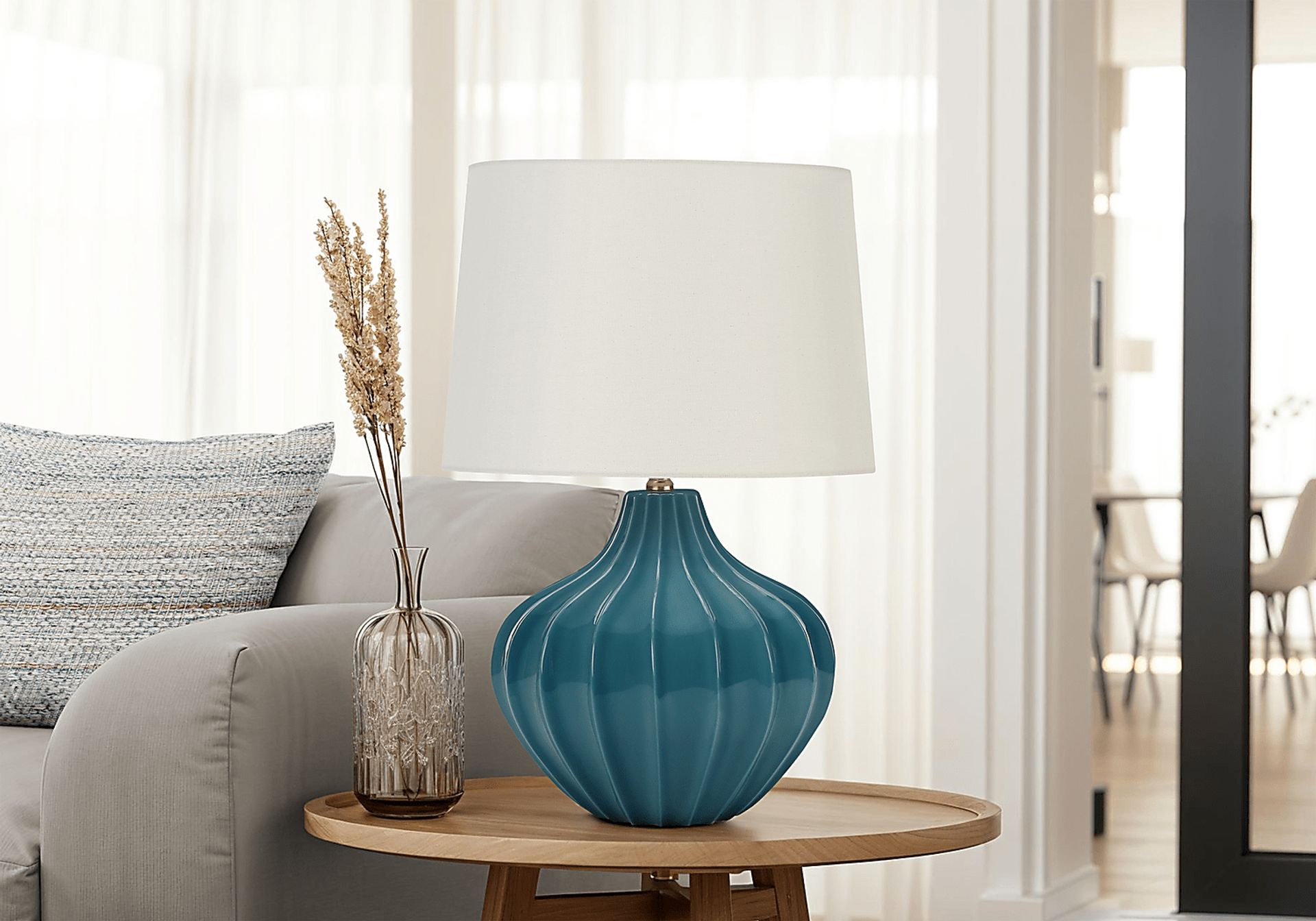 Beals Grove Blue Lamp - Image 2