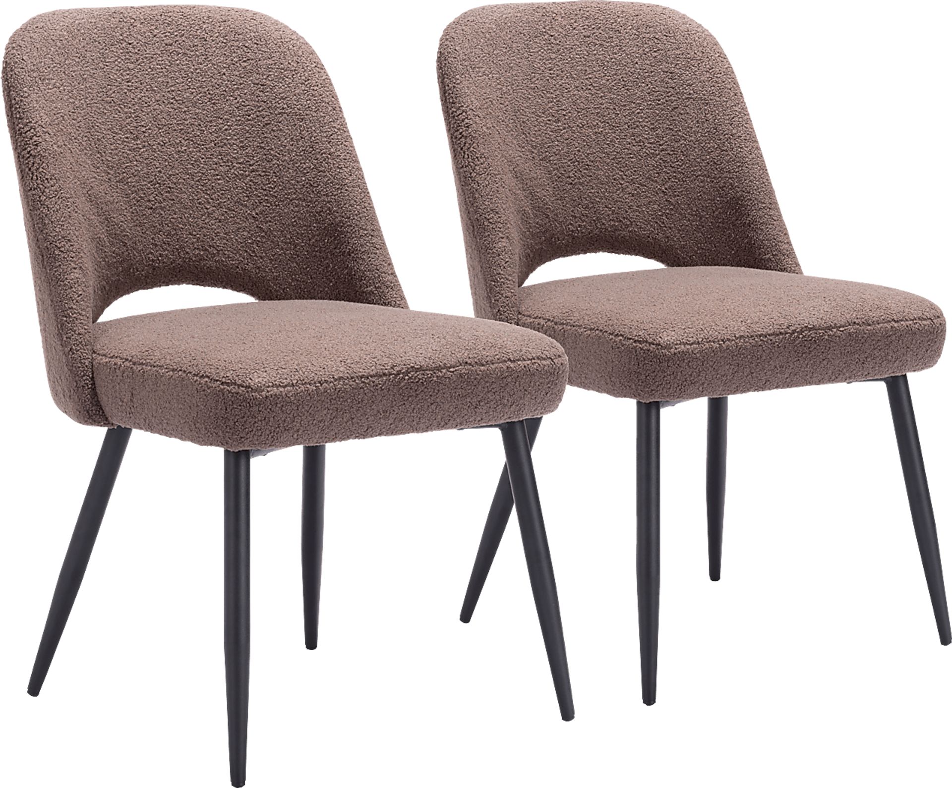 Beaman Brown Dining Chair, Set of 2 - Image 1