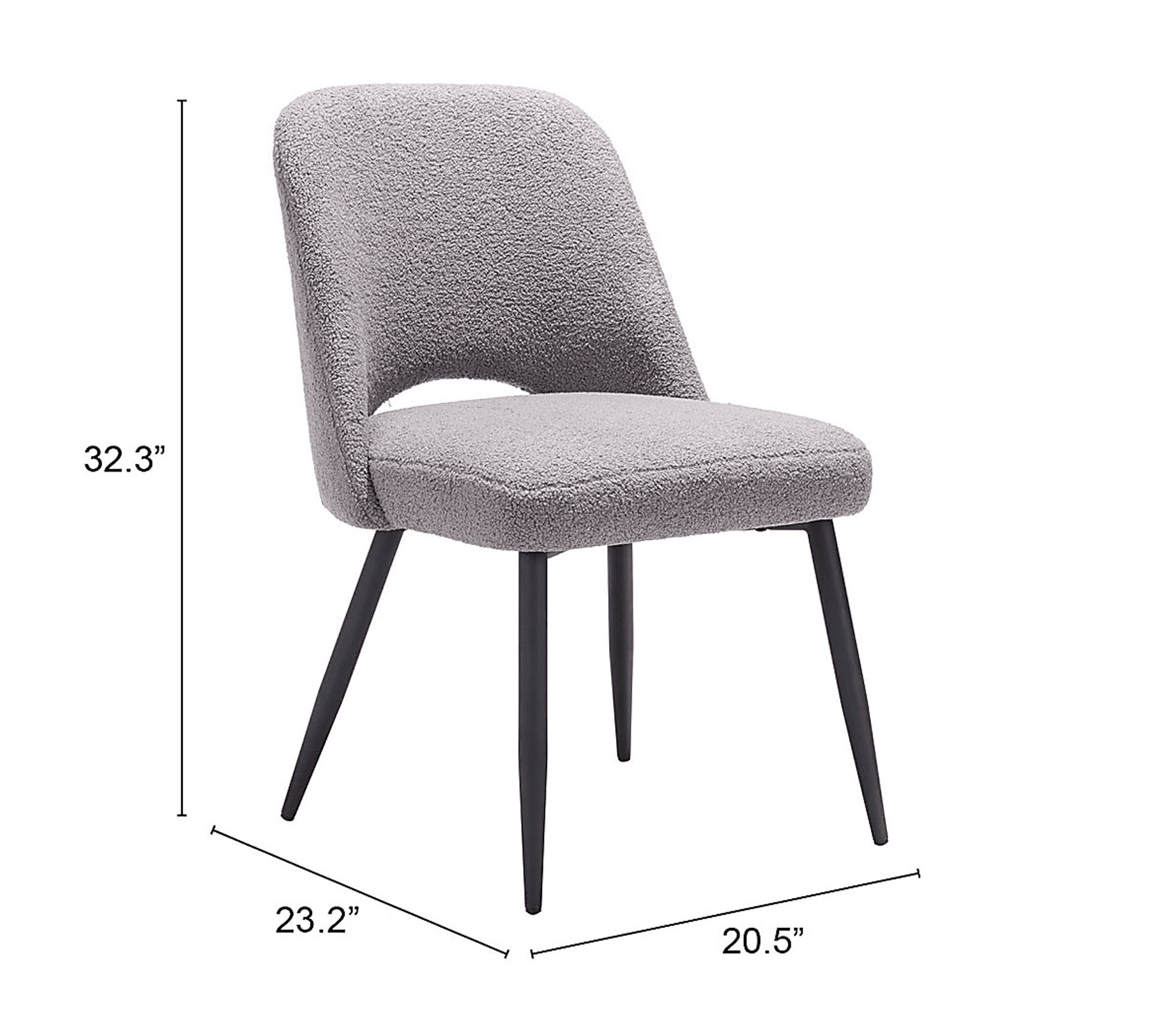 Beaman Gray Dining Chair, Set of 2 - Image 12