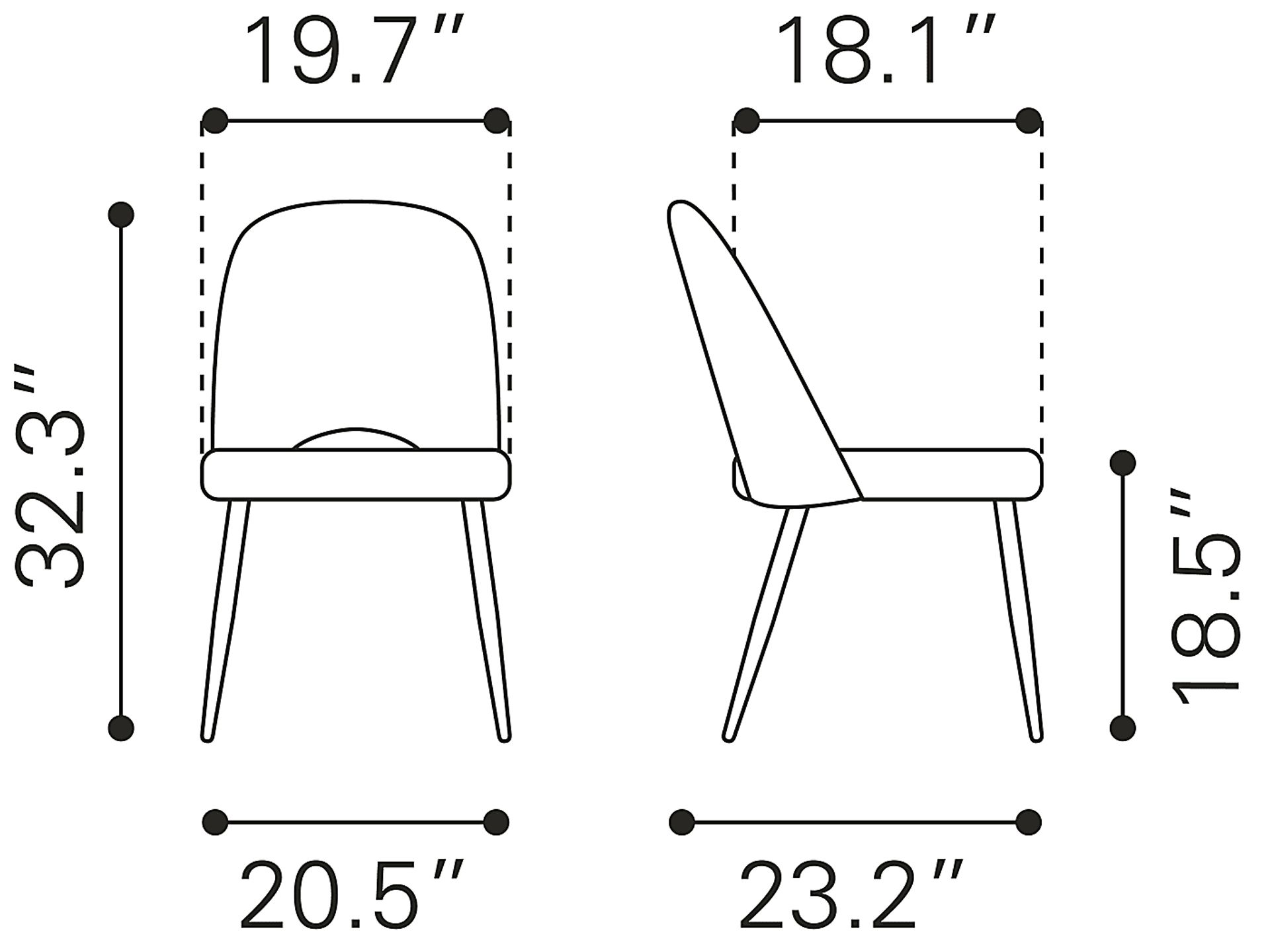 Beaman Gray Dining Chair, Set of 2 - Image 13