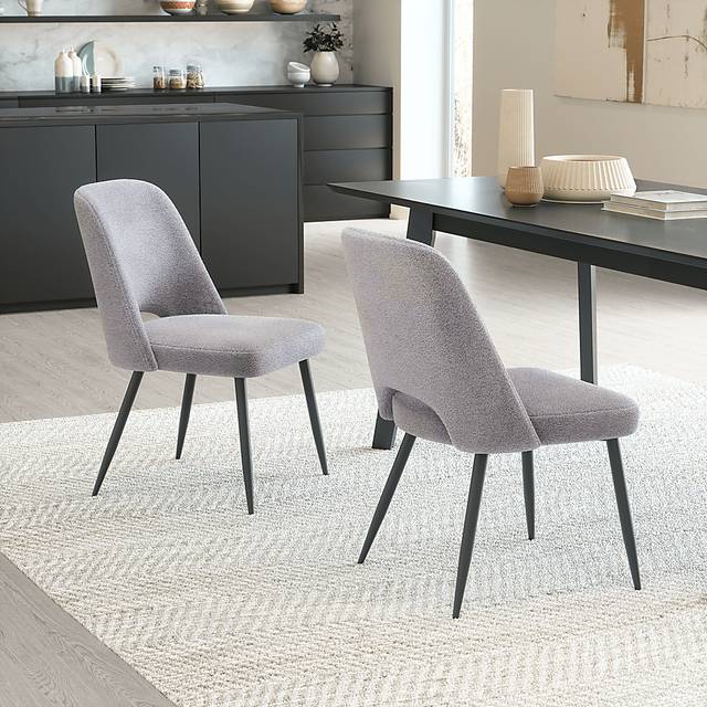 Beaman Gray Dining Chair, Set of 2 - Thumbnail - Image 2