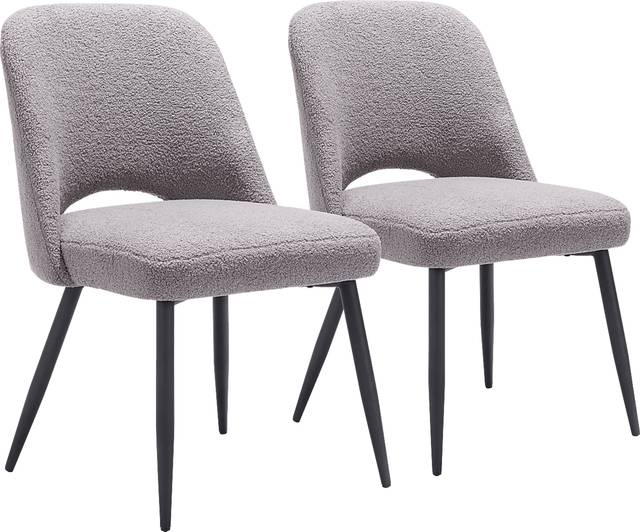 Beaman Gray Dining Chair, Set of 2 - Thumbnail - Image 1