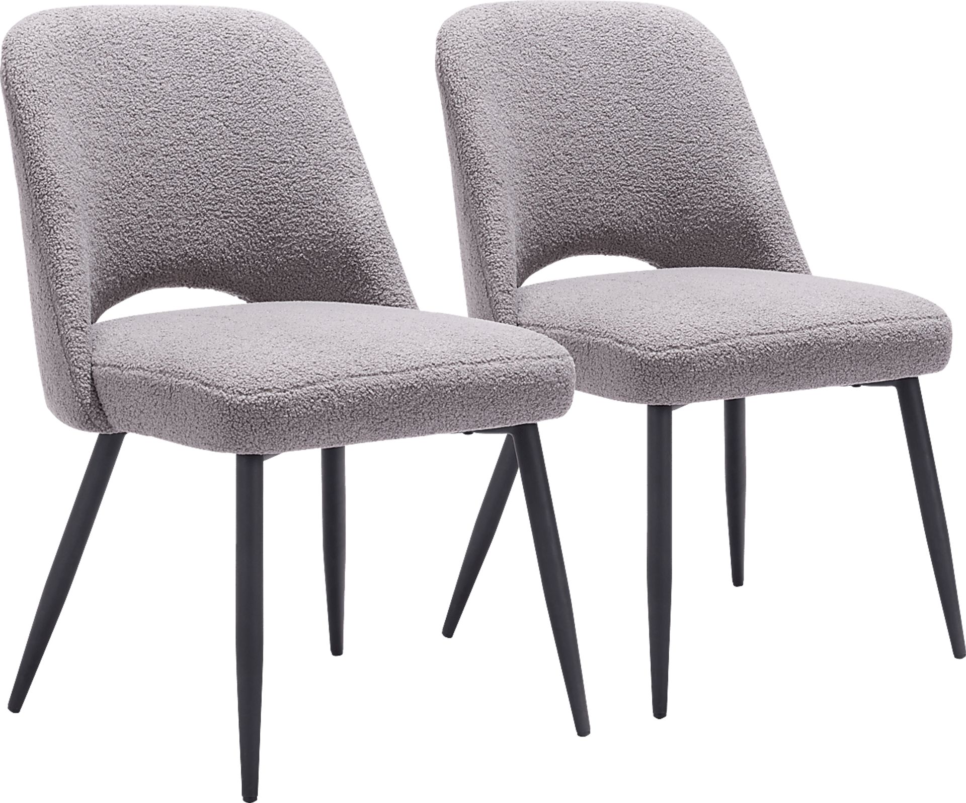 Beaman Gray Dining Chair, Set of 2 - Image 1