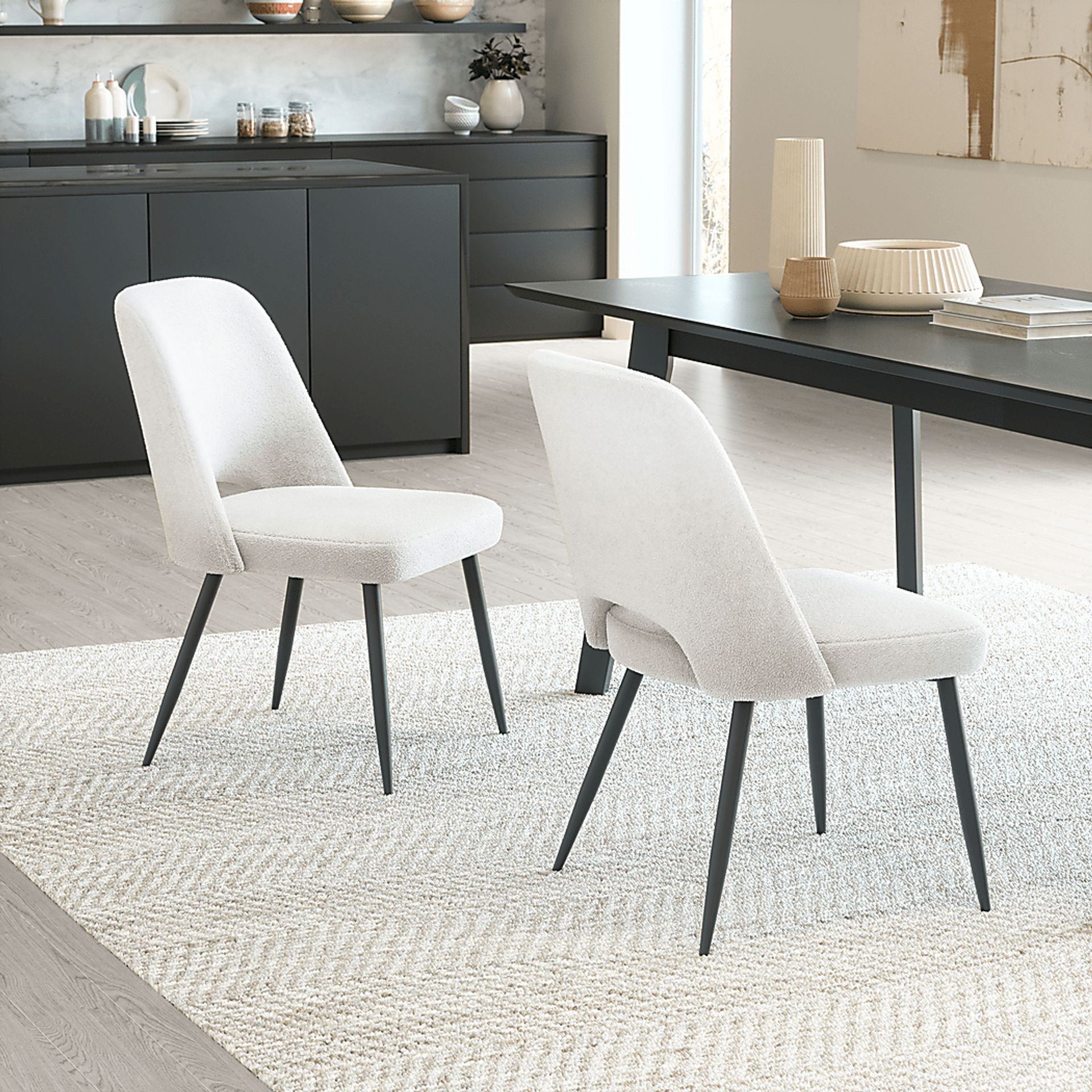 Beaman Ivory Dining Chair, Set of 2 - Image 2