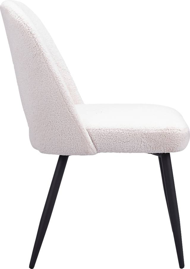 Beaman Ivory Dining Chair, Set of 2 - Thumbnail - Image 5