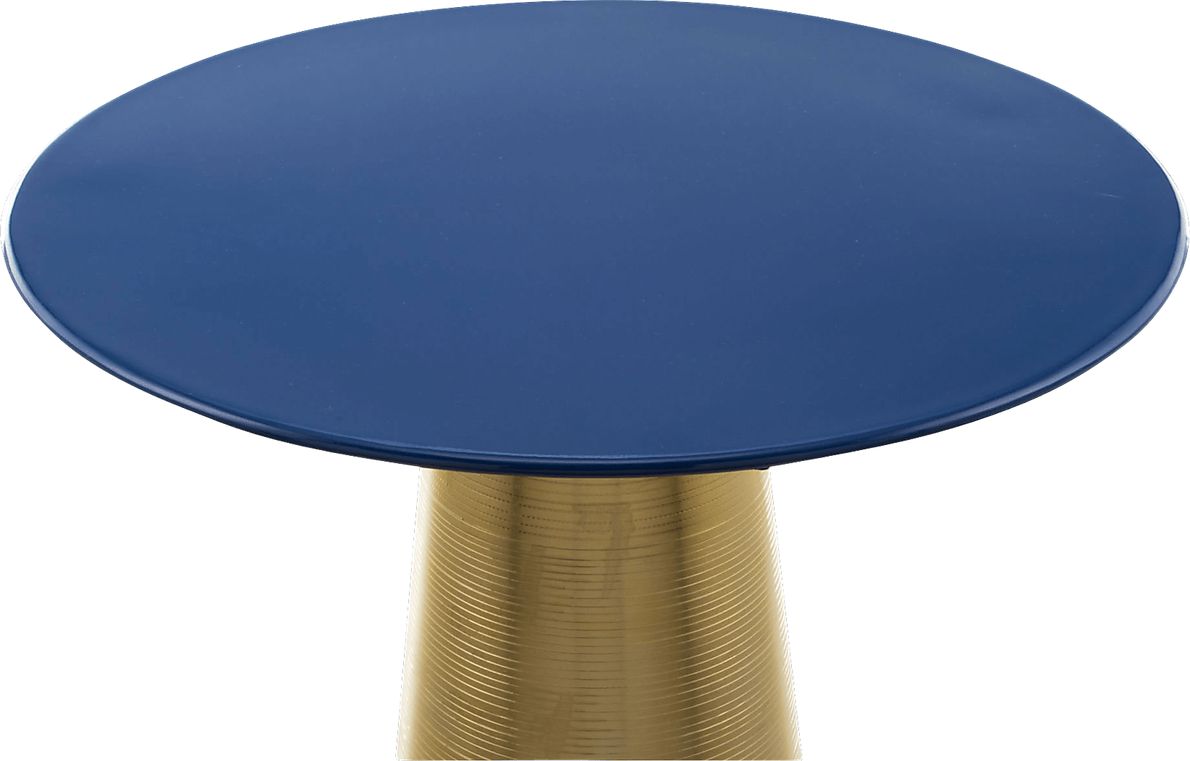 Beardsley Blue Accent Table