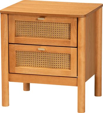 Beargrass Brown Nightstand