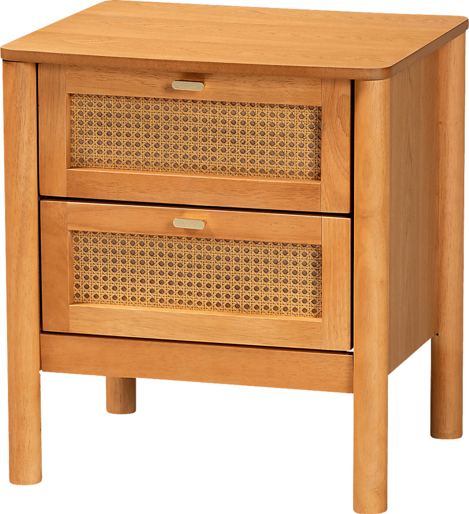 Beargrass Brown Nightstand - Image 1