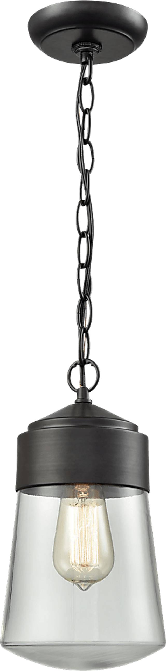 Bearkling Black Outdoor Chandelier - Thumbnail - Image 1
