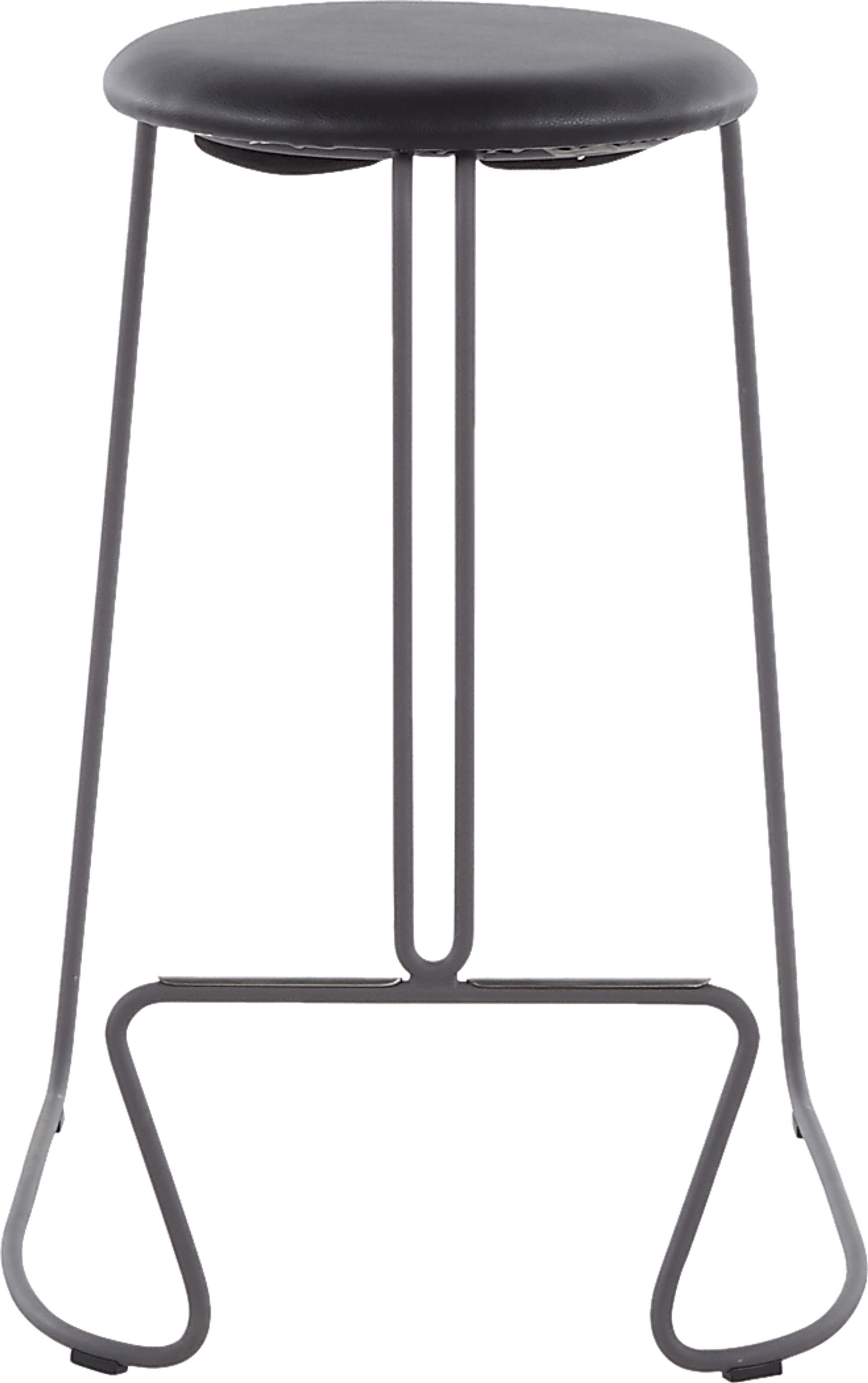 Bearslide I Black Counter Height Stool, Set of 2 - Image 6