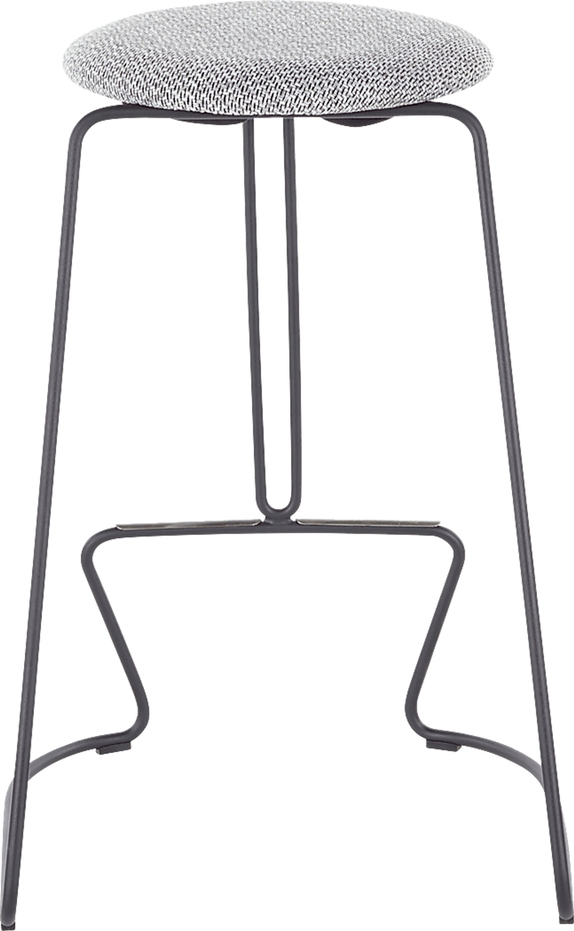Bearslide I Charcoal Counter Height Stool, Set of 2 - Image 5