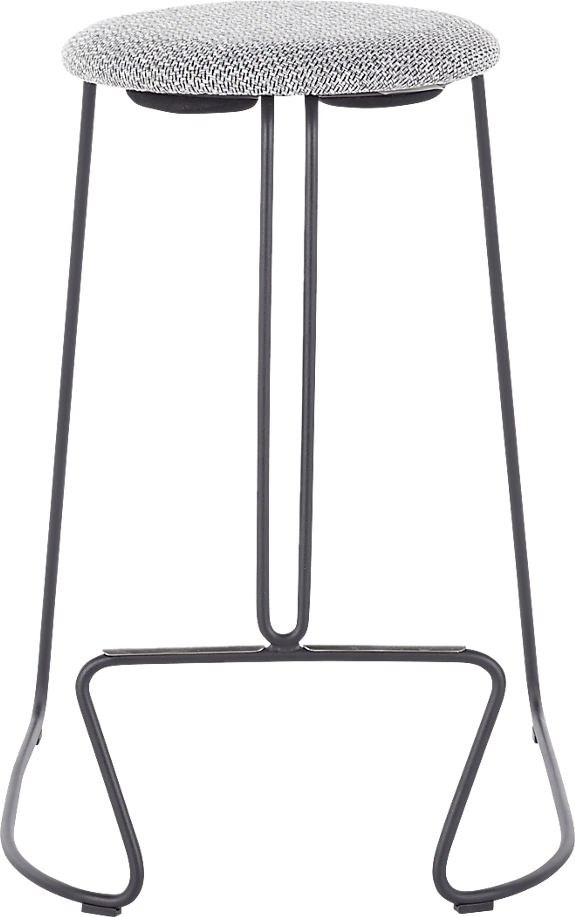 Bearslide I Charcoal Counter Height Stool, Set of 2 - Image 6