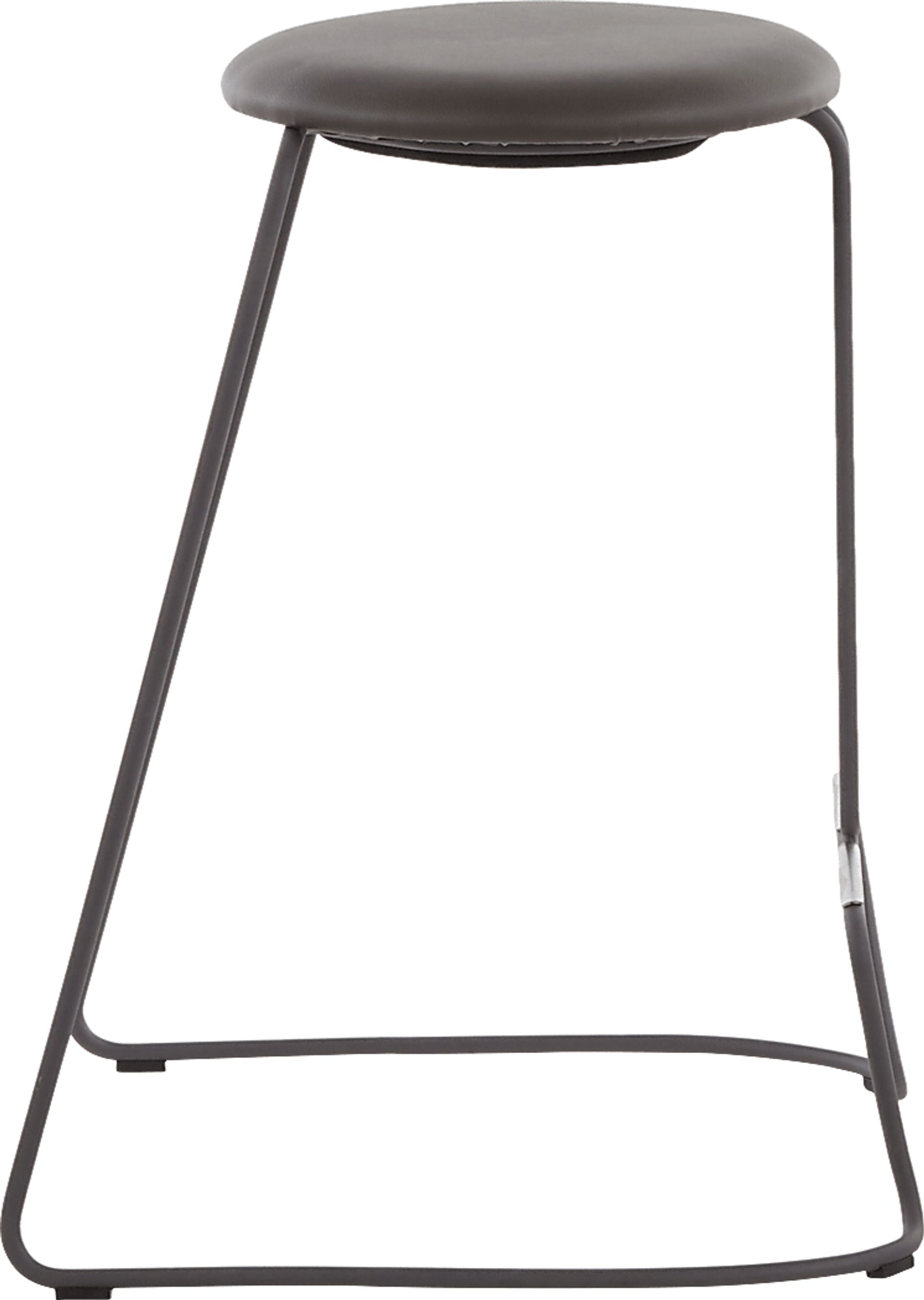 Bearslide I Gray Counter Height Stool, Set of 2 - Image 3