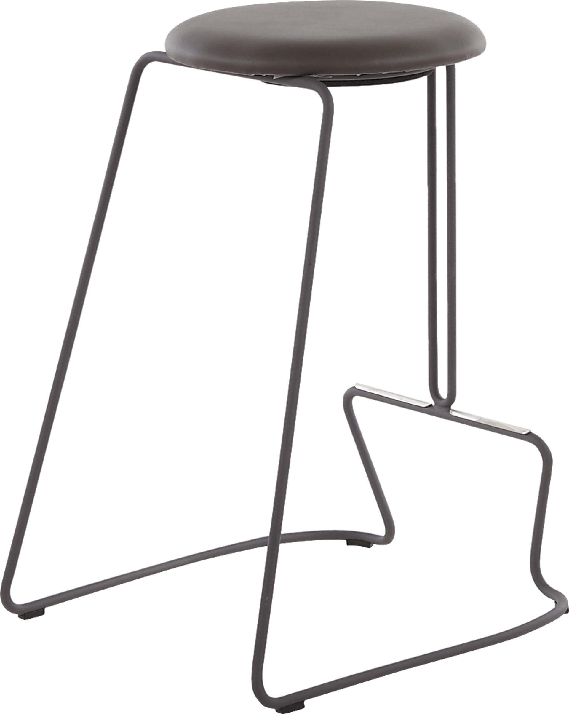 Bearslide I Gray Counter Height Stool, Set of 2 - Image 4