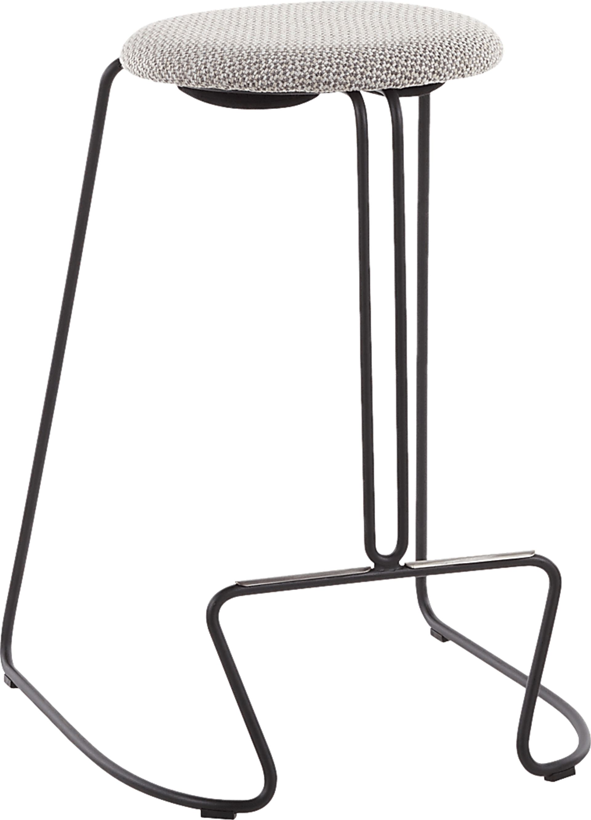 Bearslide I Light Gray Counter Height Stool, Set of 2 - Image 2
