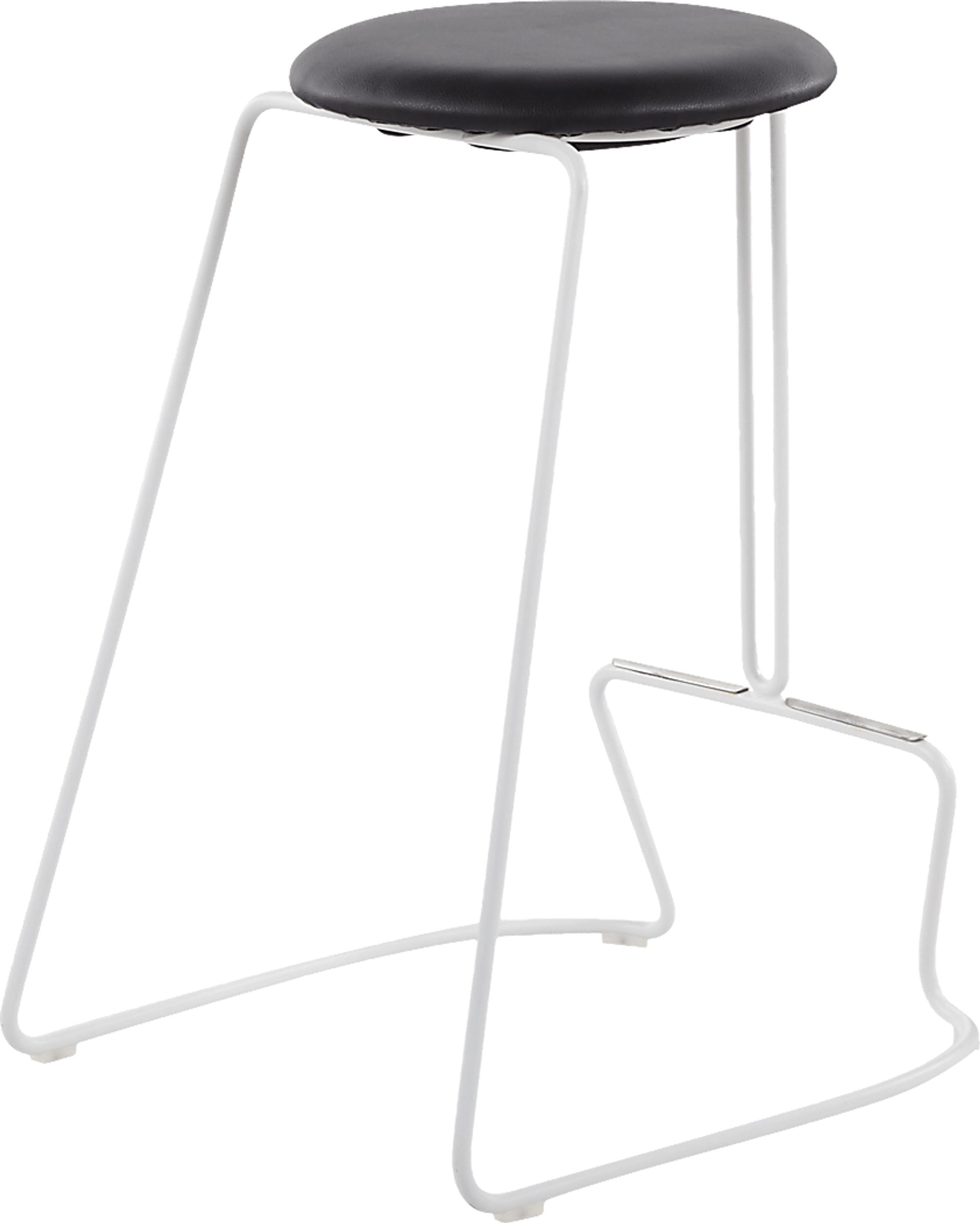 Bearslide II Black Counter Height Stool, Set of 2 - Image 4