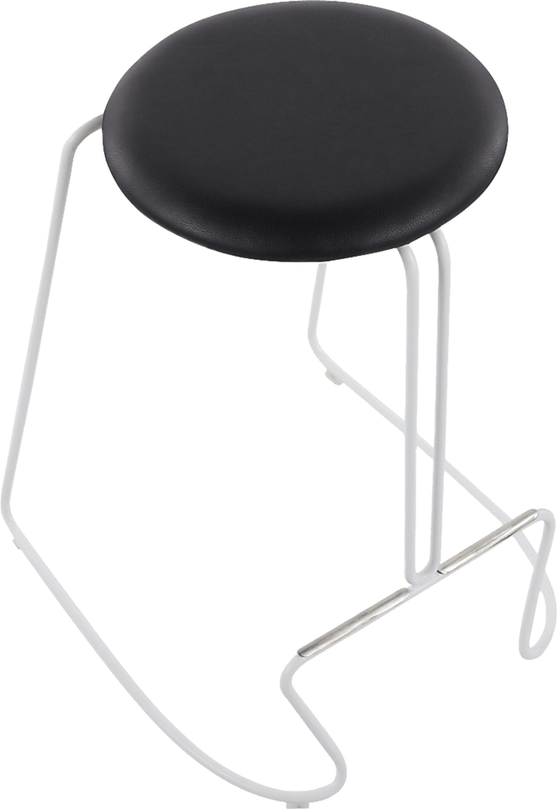Bearslide II Black Counter Height Stool, Set of 2 - Image 7