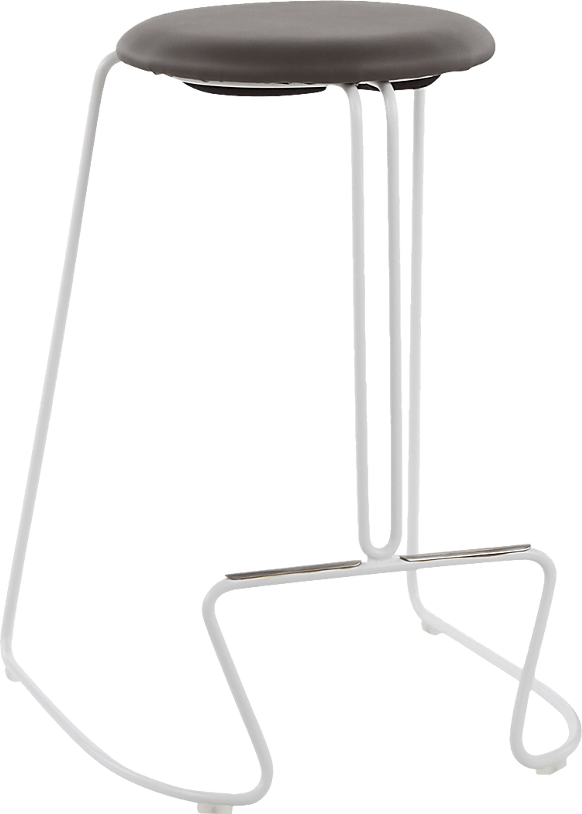 Bearslide II Gray Counter Height Stool, Set of 2 - Image 2