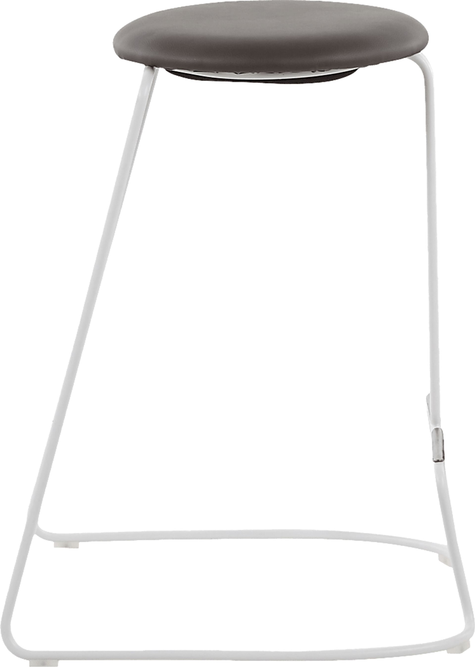 Bearslide II Gray Counter Height Stool, Set of 2 - Image 3