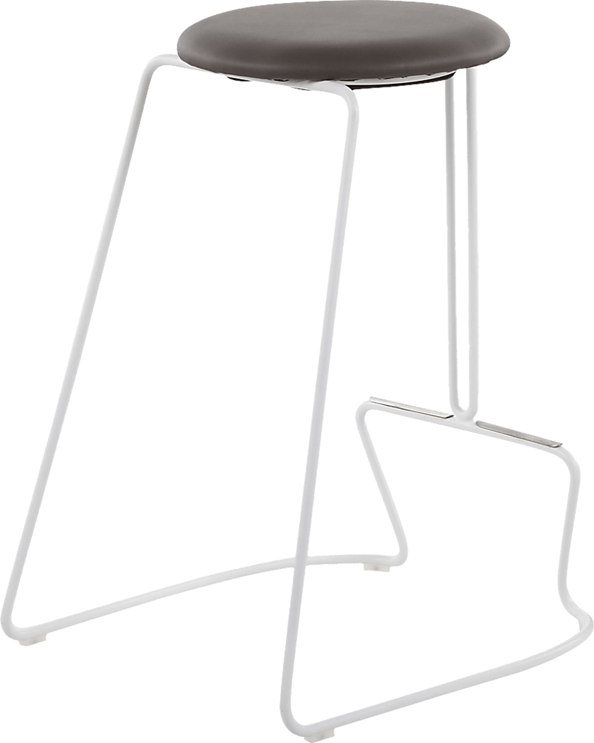Bearslide II Gray Counter Height Stool, Set of 2 - Image 4