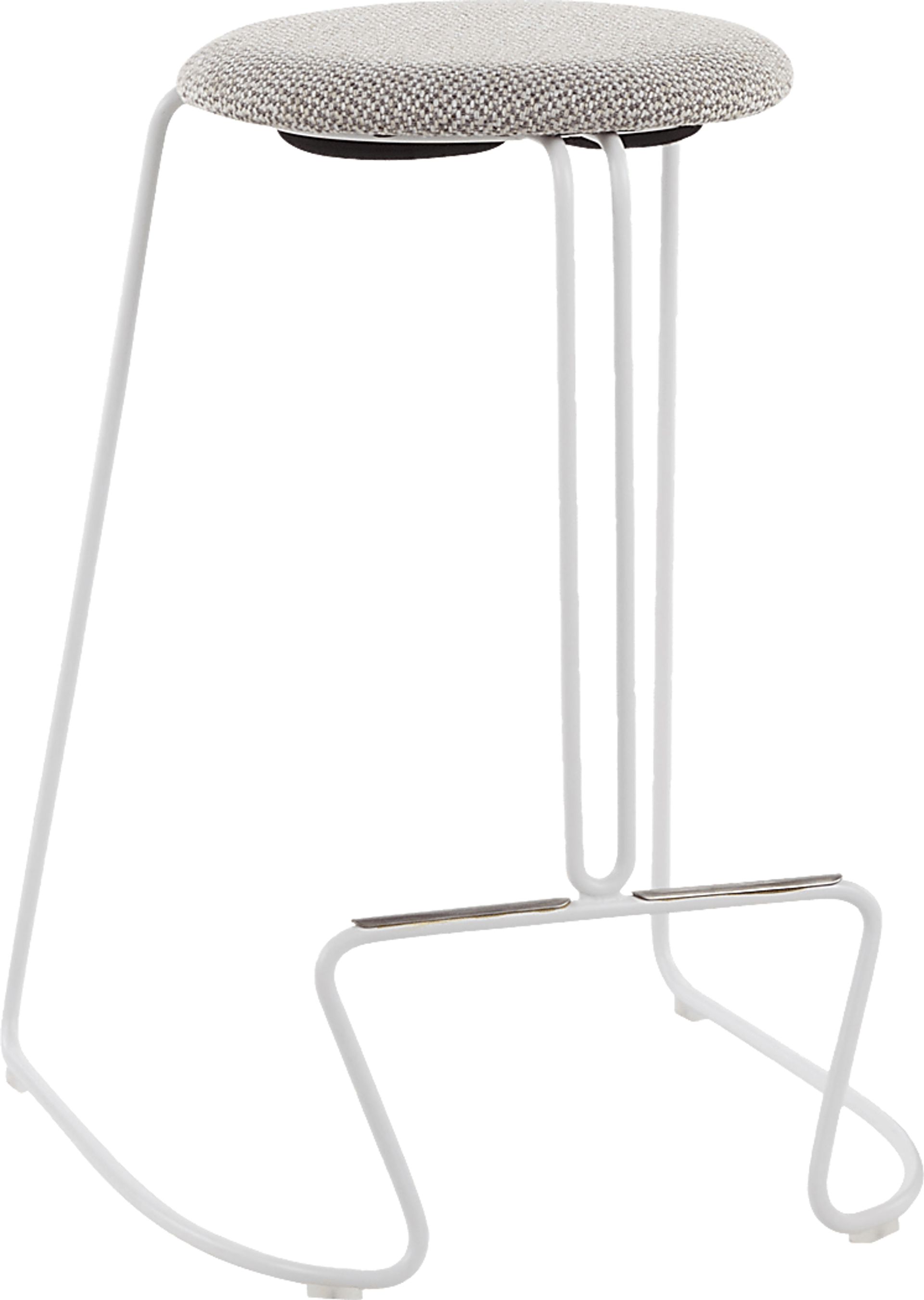 Bearslide II Light Gray Counter Height Stool, Set of 2 - Image 2