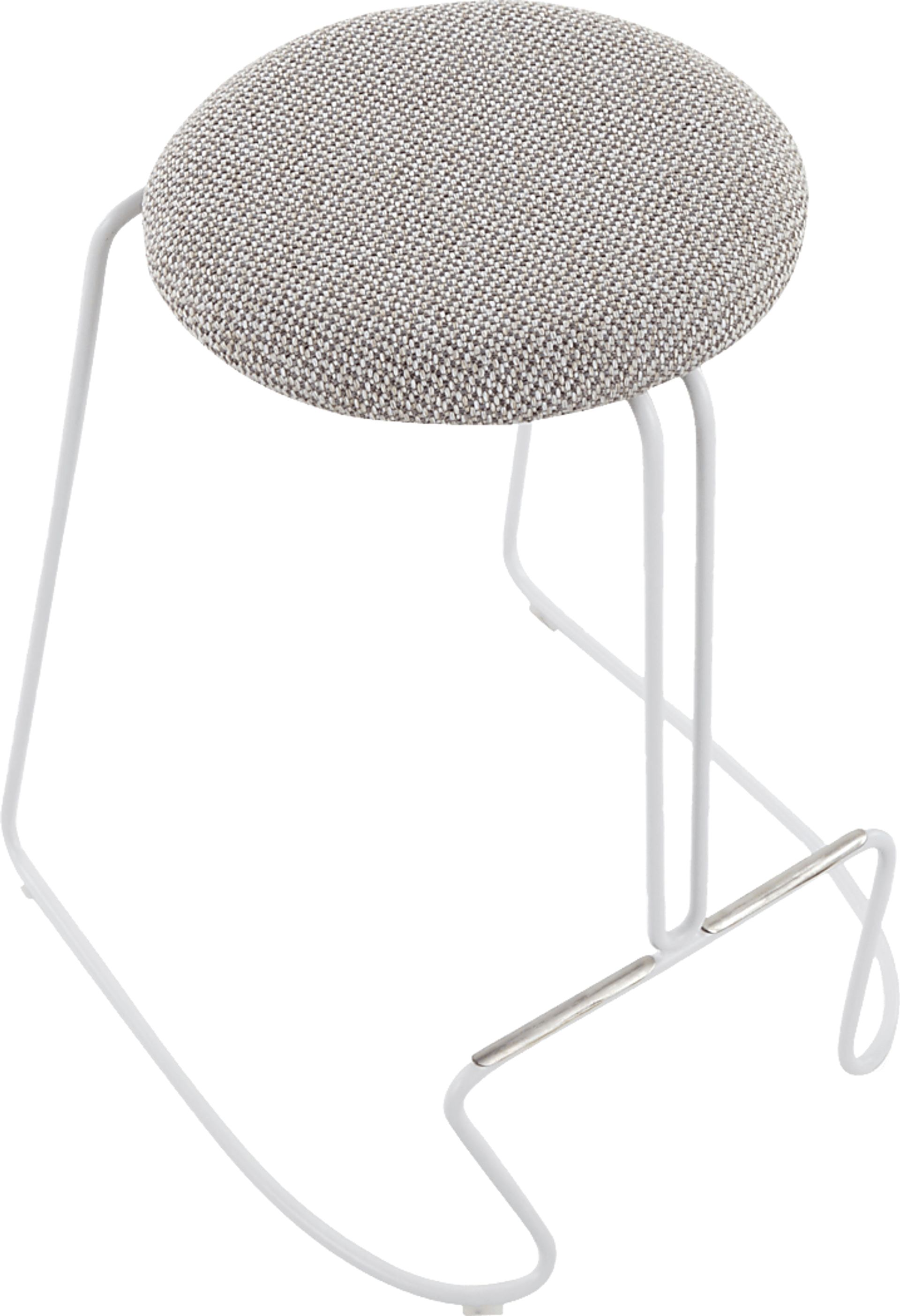 Bearslide II Light Gray Counter Height Stool, Set of 2 - Image 7