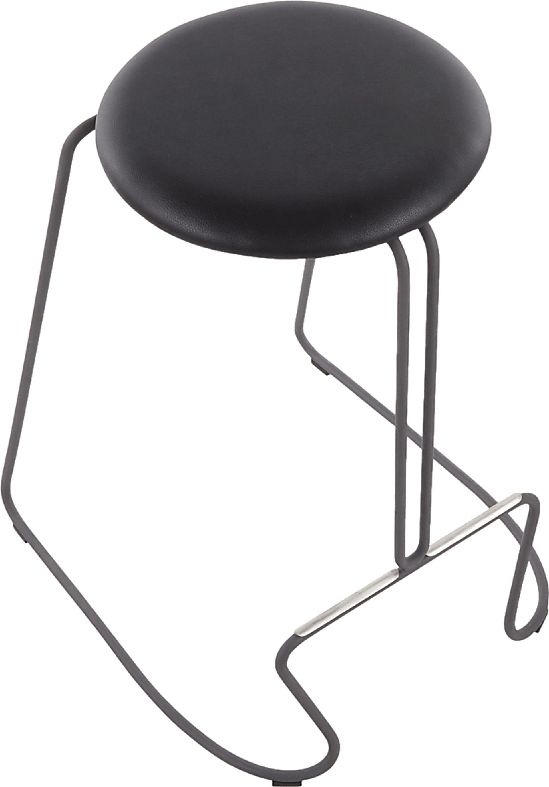 Bearslide III Black Counter Height Stool, Set of 2 - Image 7