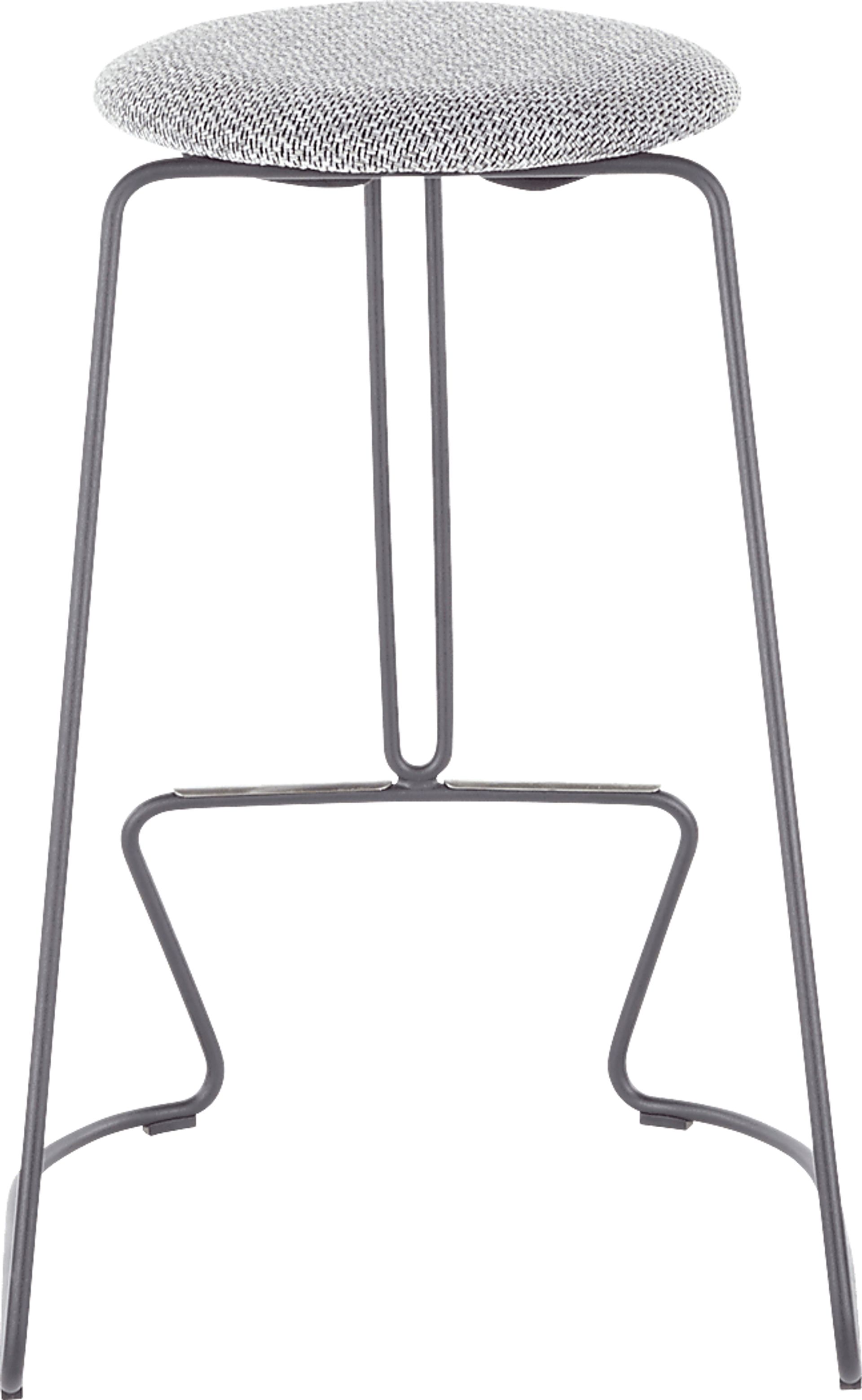 Bearslide III Charcoal Counter Height Stool, Set of 2 - Image 5