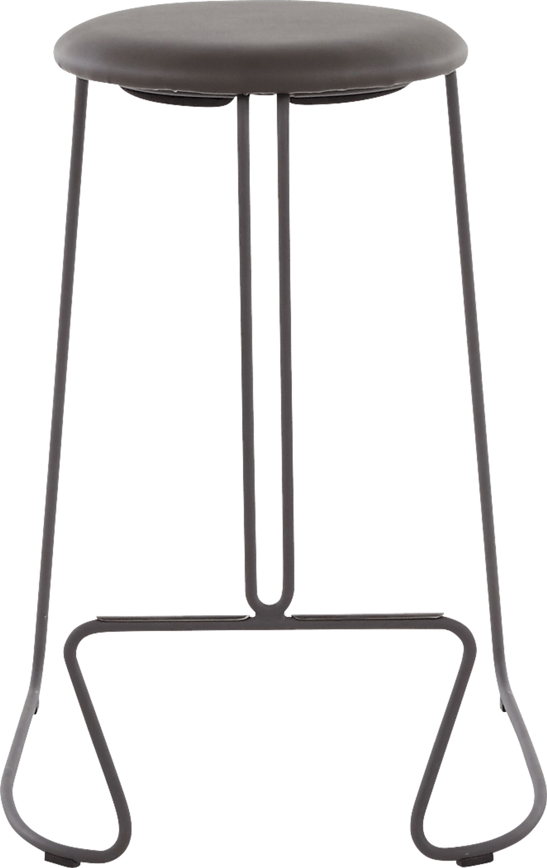 Bearslide III Gray Counter Height Stool, Set of 2 - Image 6