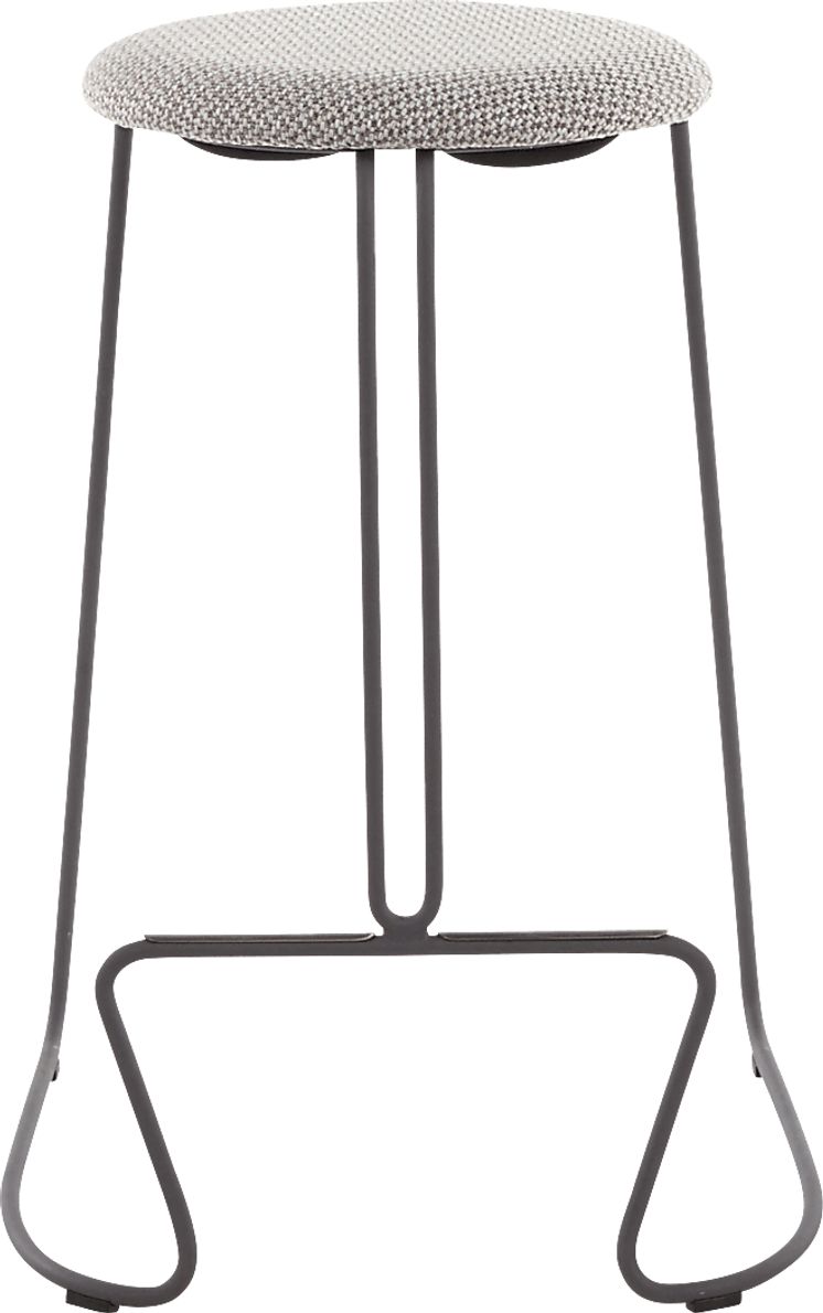 Bearslide III Light Gray Counter Height Stool, Set of 2