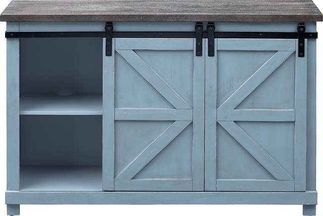 Bearwollow Blue Credenza - Thumbnail - Image 4