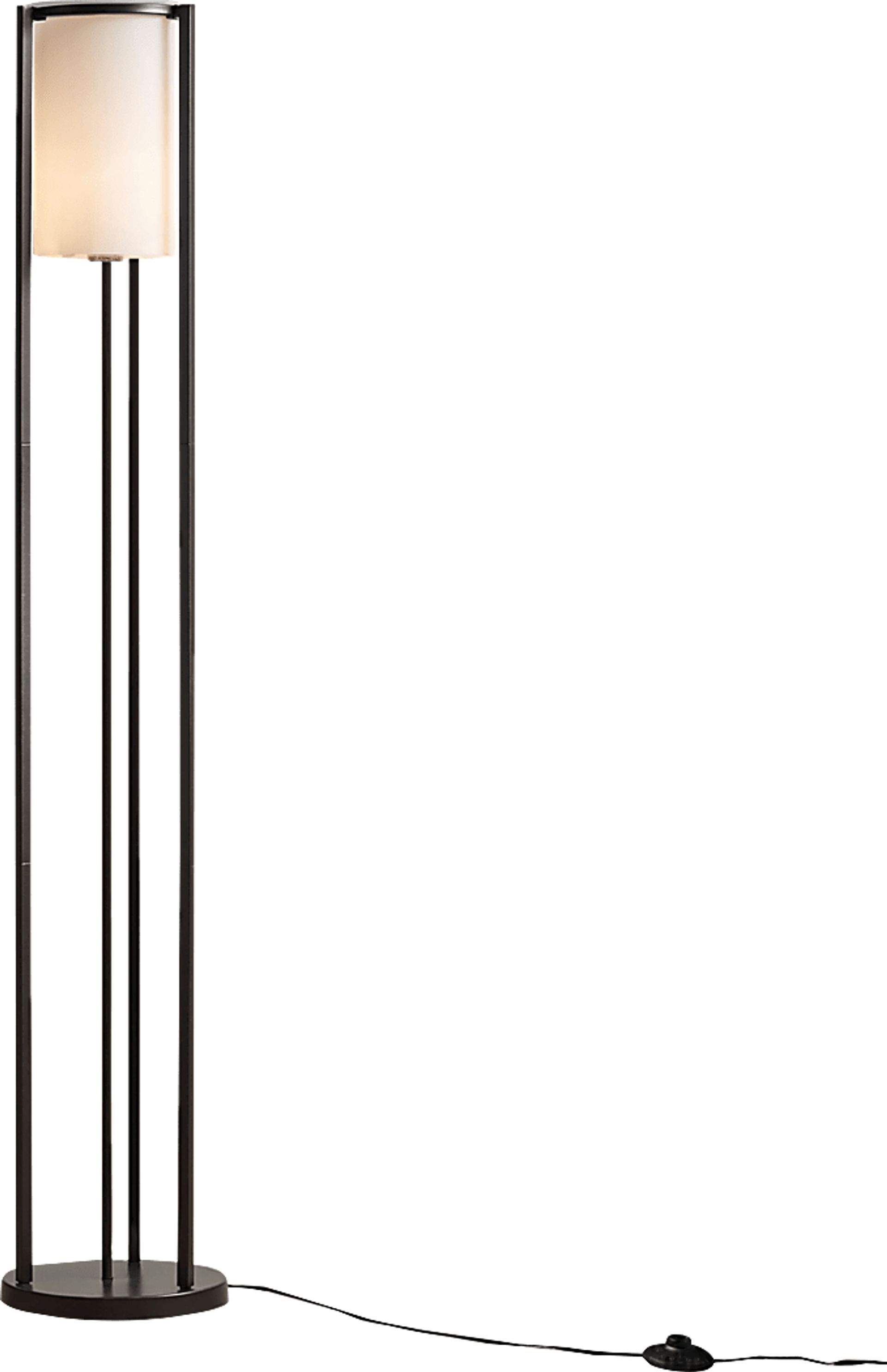 Beasley Trail Black Floor Lamp - Image 3