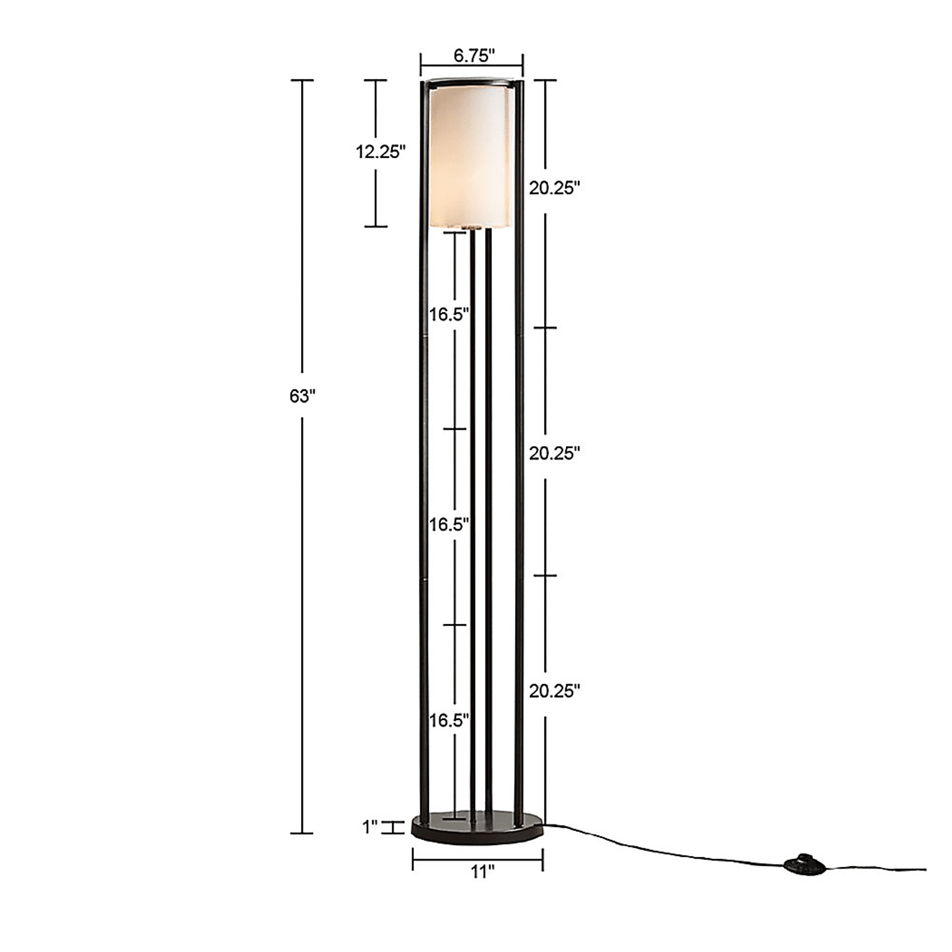 Beasley Trail Black Floor Lamp - Image 10