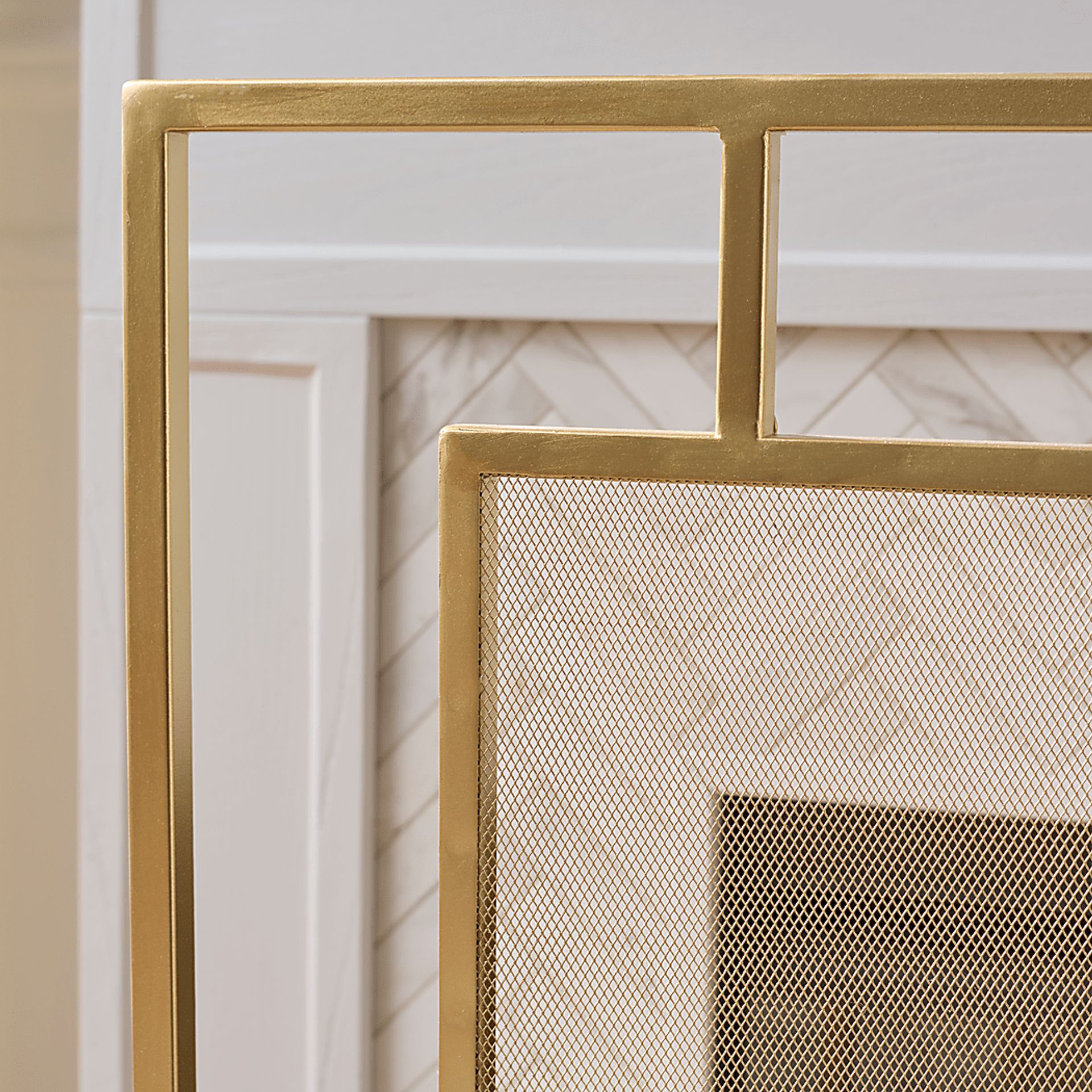 Beasun Gold Fireplace Screen - Image 7