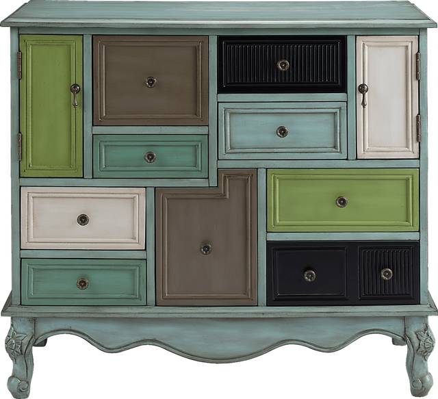 Beatrice Lane Gray Accent Cabinet - Thumbnail - Image 4