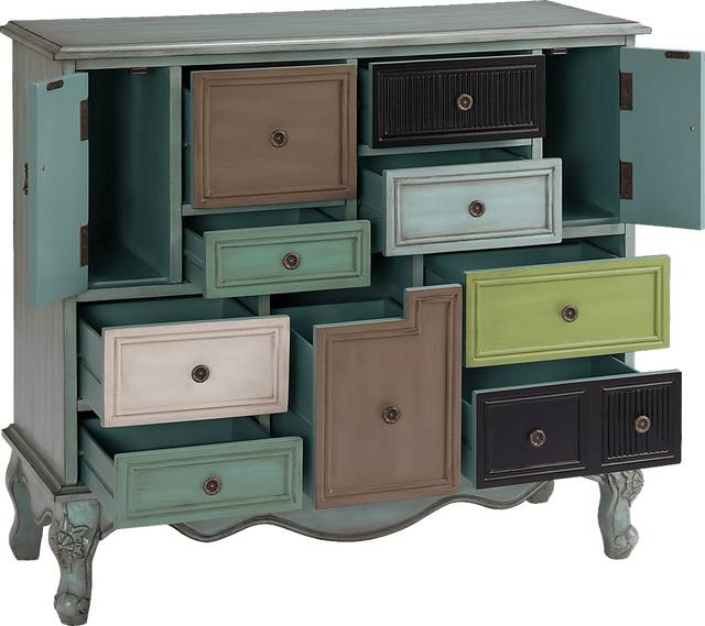 Beatrice Lane Gray Accent Cabinet - Thumbnail - Image 5