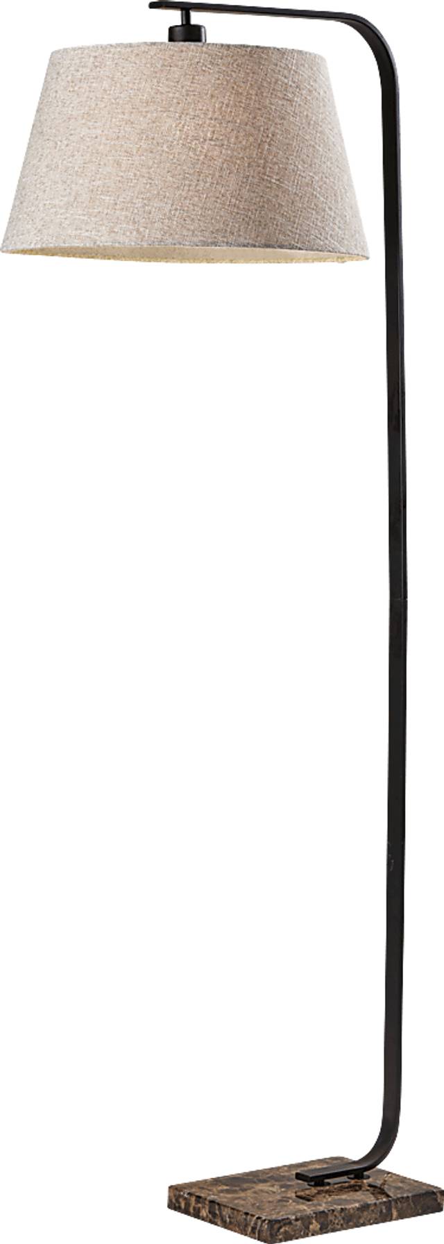 Beau Isle Black Floor Lamp - Thumbnail - Image 1
