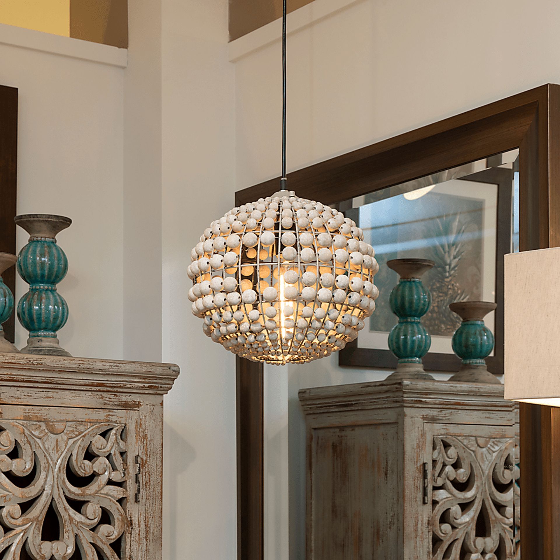 Beaucrest Gray Chandelier - Image 2