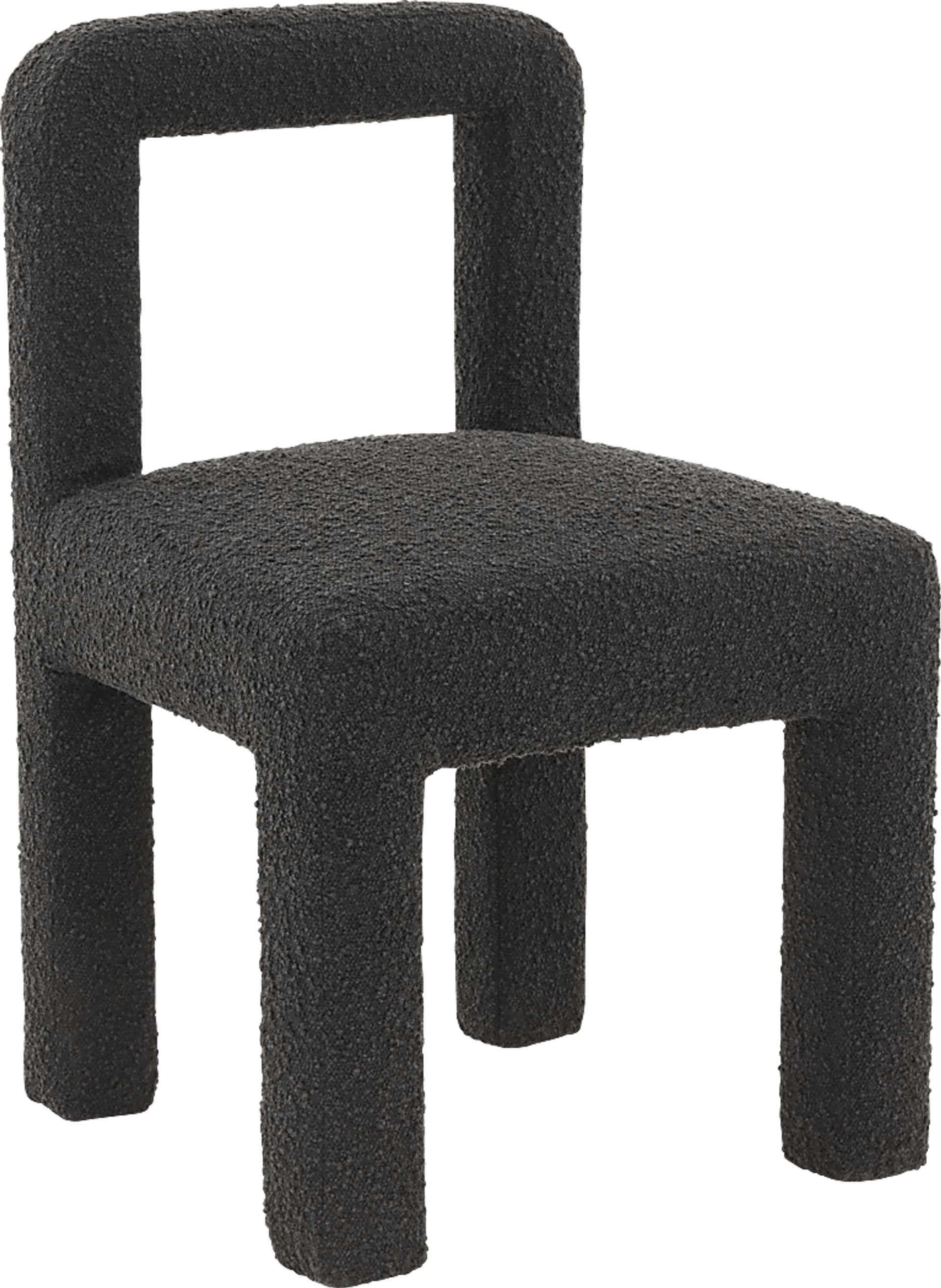 Beaudelaire Black Side Chair - Image 1