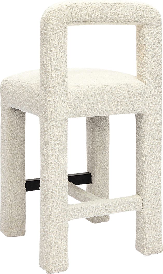 Beaudelaire Gray Counter Height Stool - Thumbnail 3