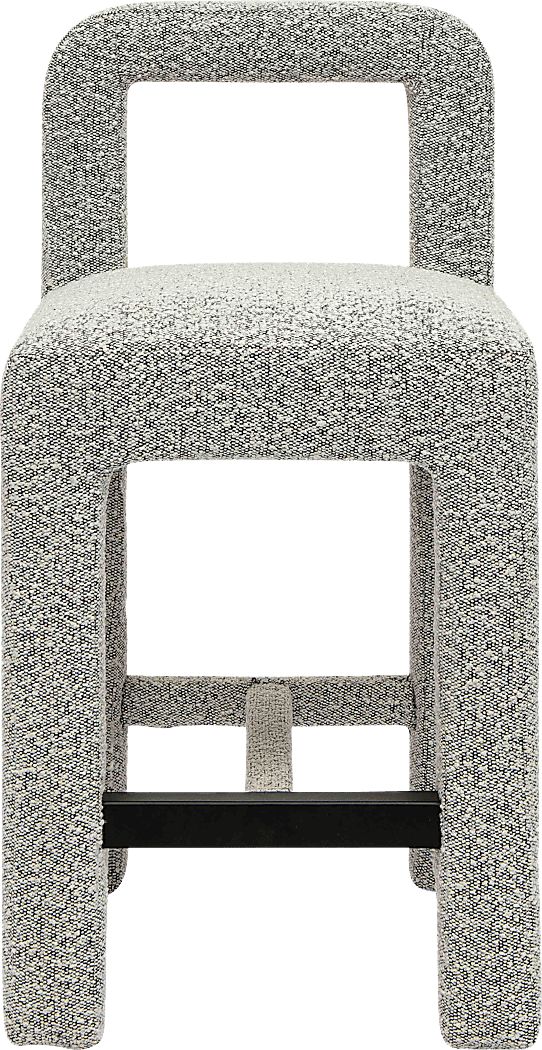 Beaudelaire Gray Counter Height Stool - Thumbnail 2