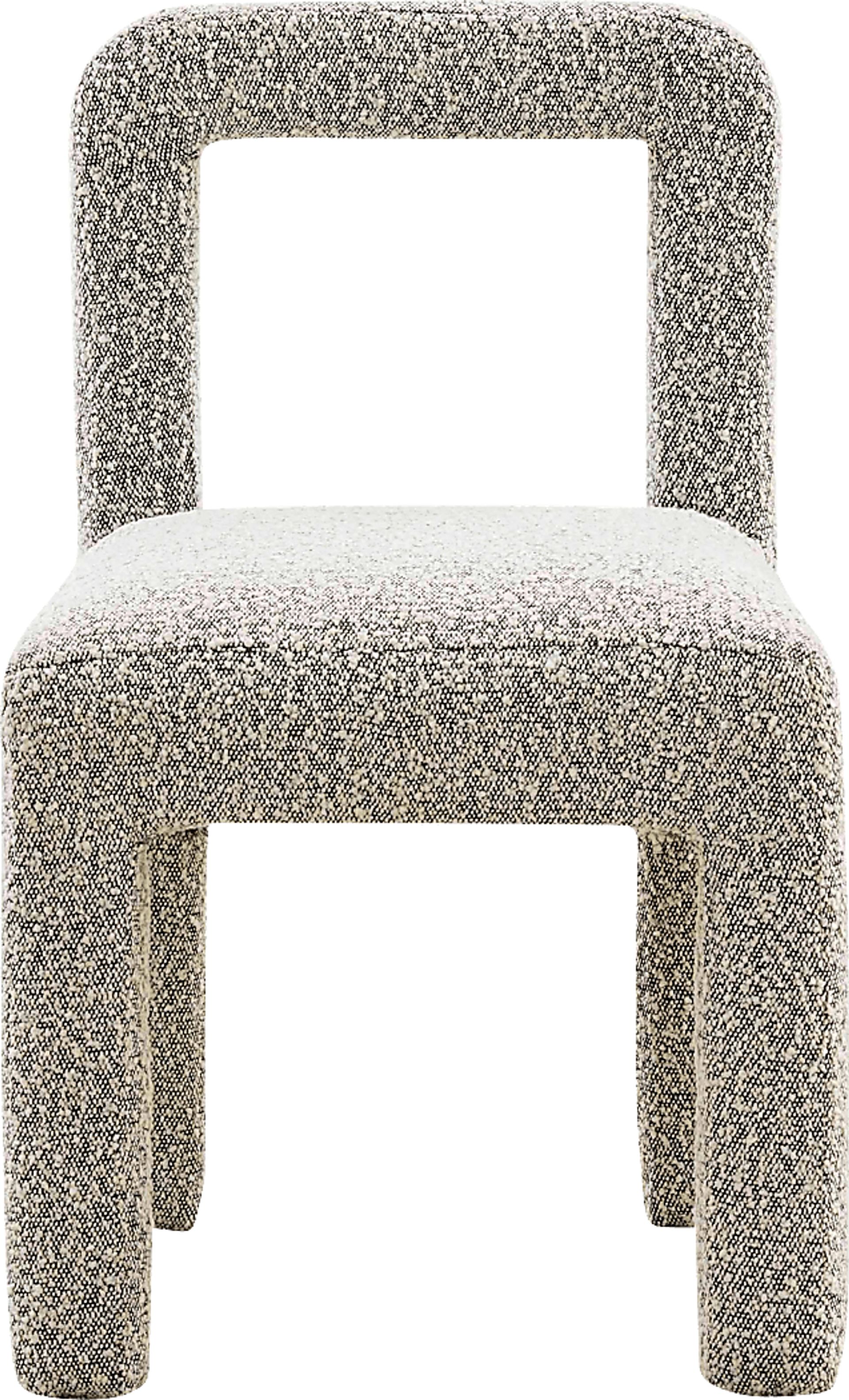 Beaudelaire Gray Side Chair - Image 3