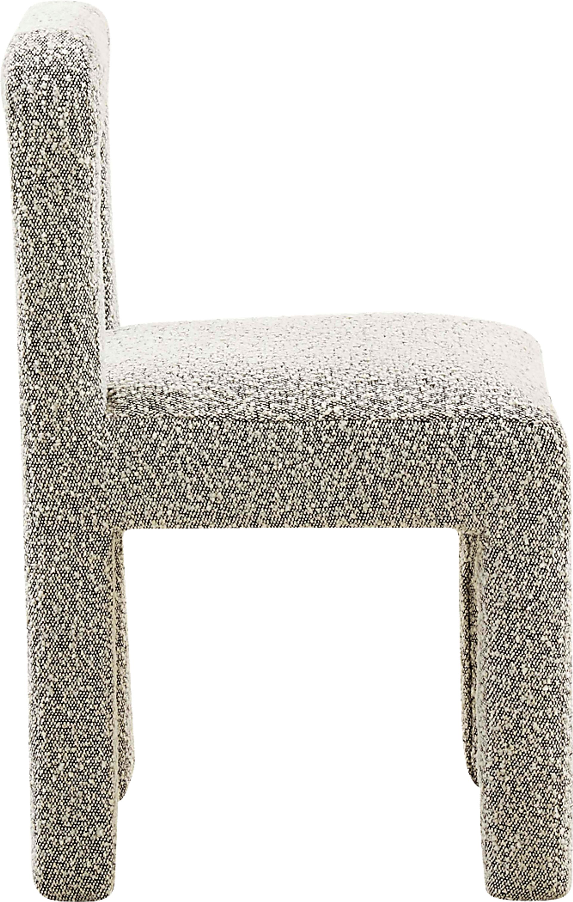 Beaudelaire Gray Side Chair - Image 4